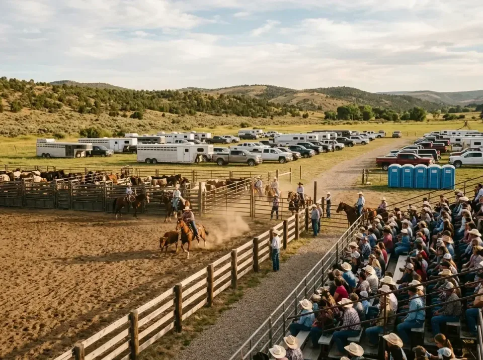 Cattle Ranch Rodeo Event