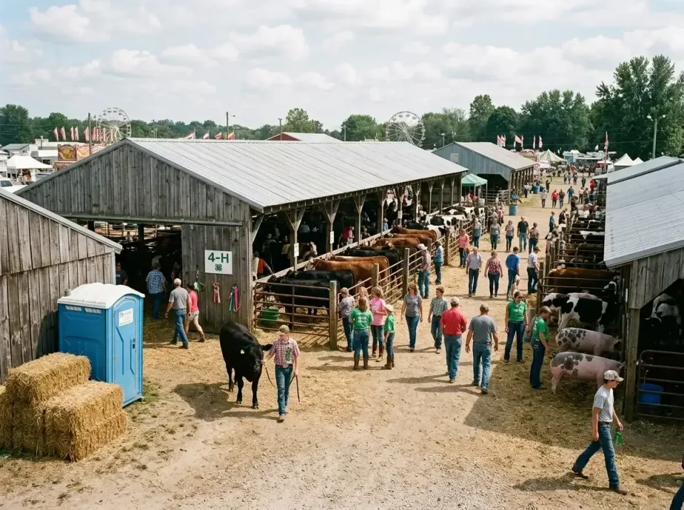 County Fairground Livestock Sh