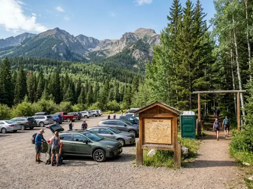 Hiking Trailhead Recreational