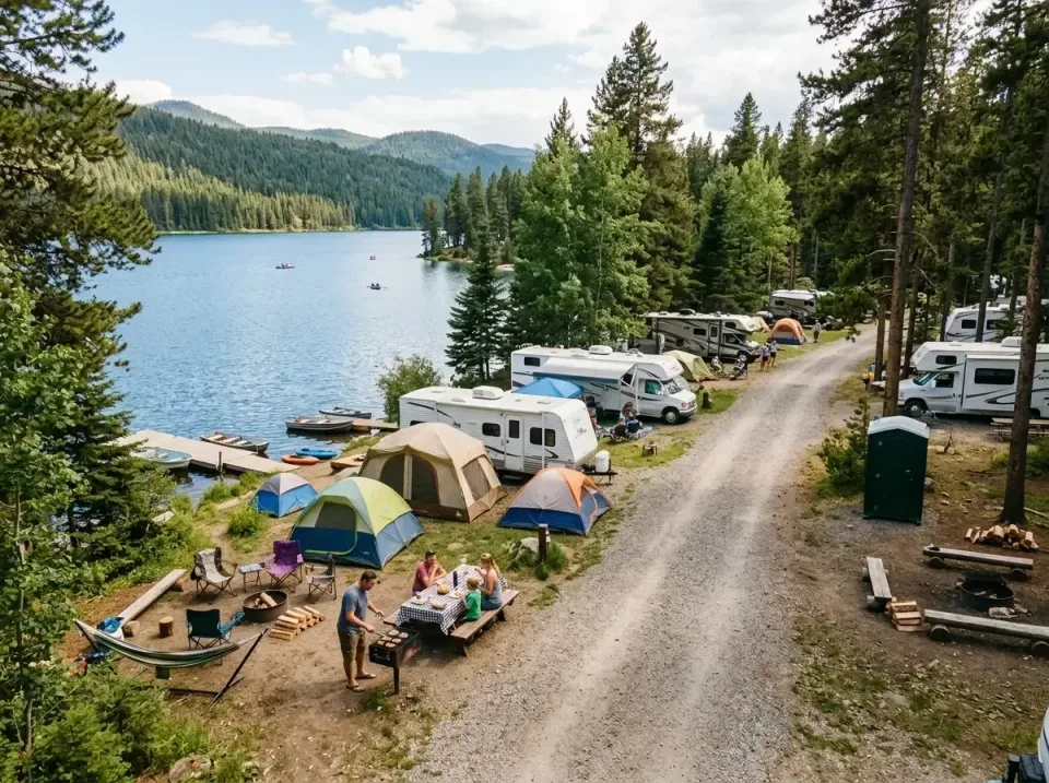 Lake Campground Recreational A